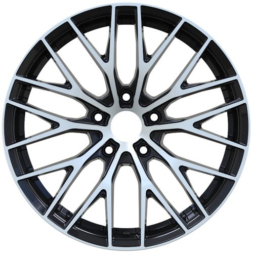 High security anti-falling wheel customization 19x10j black machine surface 5x120 Alloy rim car