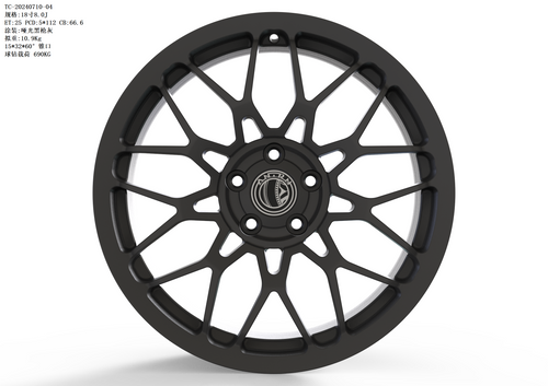 Wheels that ensure driving safety: 18*8-inch wheels, 5-hole custom forged aluminum alloy wheels