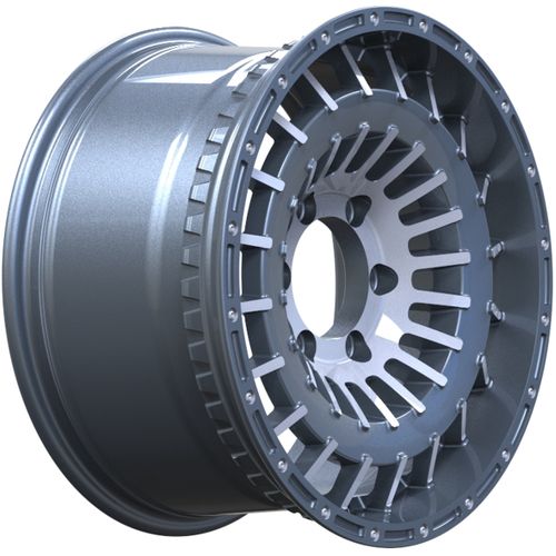 New tire puncture safety protection wheel 19x10J ET10 gray surface 5x114.3 alloy low pressure casting off-road wheel