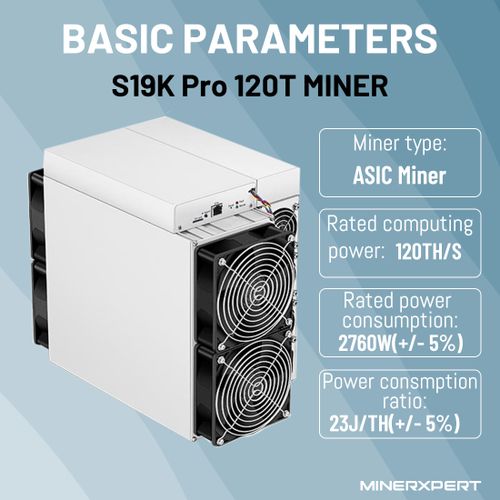 ANTminer S19K Pro-120T