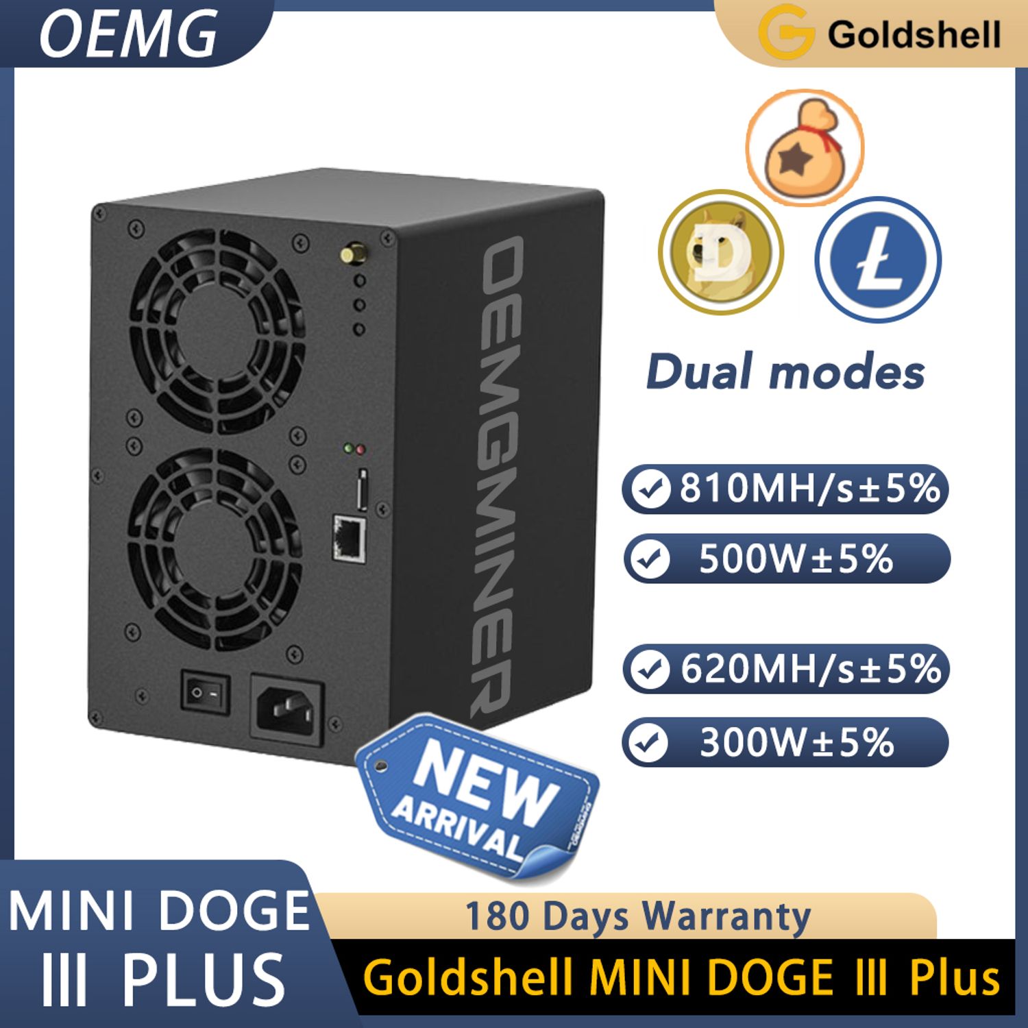 Goldshell Mini Doge Ⅲ Plus Doge 3 Plus