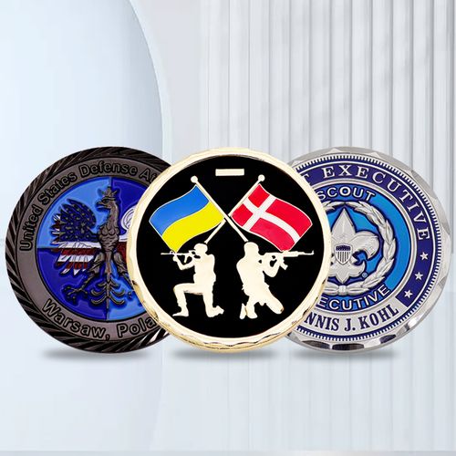 Promotional New Souvenir Metal Coin Customized Metal Country Logo Metal Custom Honor Challenge Coin