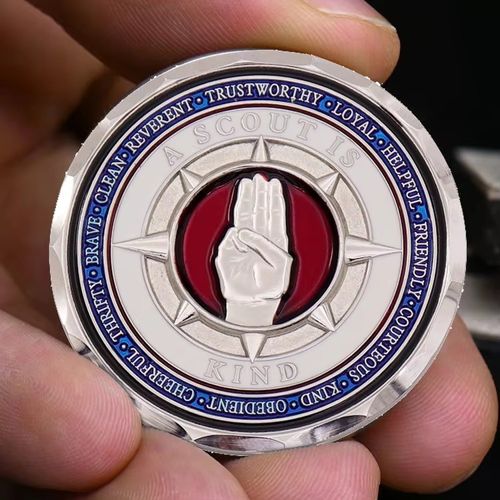 Münzhersteller Großhandel Kundenspezifischer Hersteller Souvenir Massenorganisation Logo Emaille Farbfüllung Metall Challenge Coin