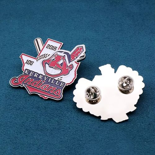 Großhandel anpassen Metall Sport Team Revers Pin Abzeichen benutzerdefinierte weiche Emaille Baseball Trading Baseball Hut Pin