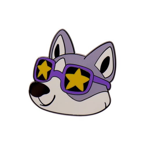 High Quality Factory Design Metal Enamel Pin Custom Logo Cartoon Dog Gift Send Friend Souvenir Badge Brooch Pin