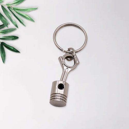 Personalized Exercise Dumbbell 3D Rings Zinc Alloy Carabiner Custom Logo Blank Sublimation Metal Keychain