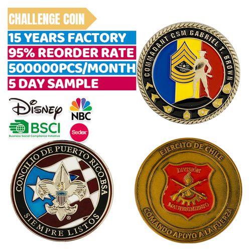 Customized Gold Plating Metal Special Event Commemoration Coin Custom Enamel Challenge Coin For Souvenir
