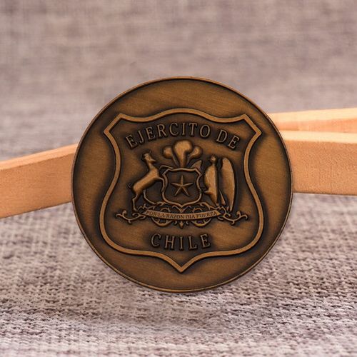 Free Design Custom Zinc Alloy Metal Challenge Coin Die Casting Logo Copper Plating Vintage Souvenir Coin Collect