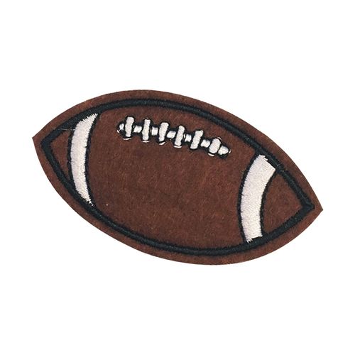 Groothandel geborduurde grote voetbalbal sport pailletten patch strijk op grote Amerikaanse basketbal pailletten patches voor jassen