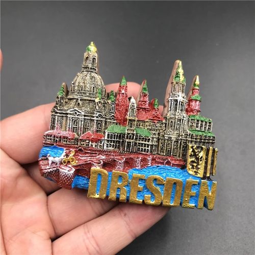 3D Fridge Magnet World Tourism Refrigerator Magnet Souvenir Home Decoration Collection