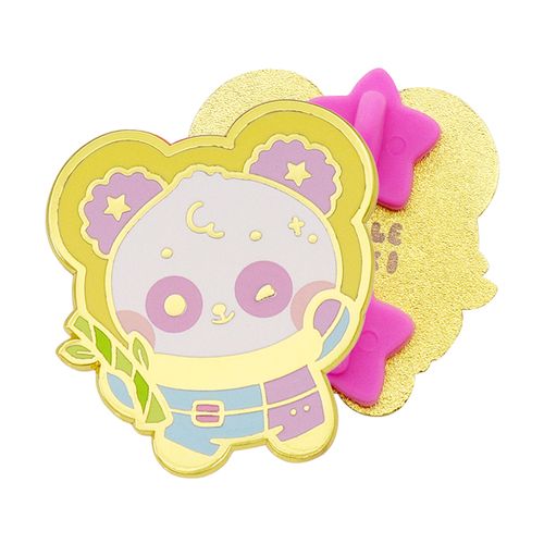 Enamel Kpop Maker Anime Gold Glitter Badge Hard Enamel Pins Custom Enamel Lapel pin