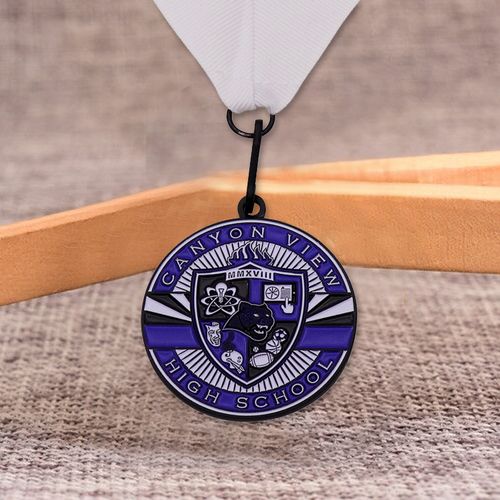 Hot Sale Groothandel Ontwerp Metalen Medaille Aangepast Logo Spuitgieten Emaille Medaille Afstudeer Souvenir Medaille Houder