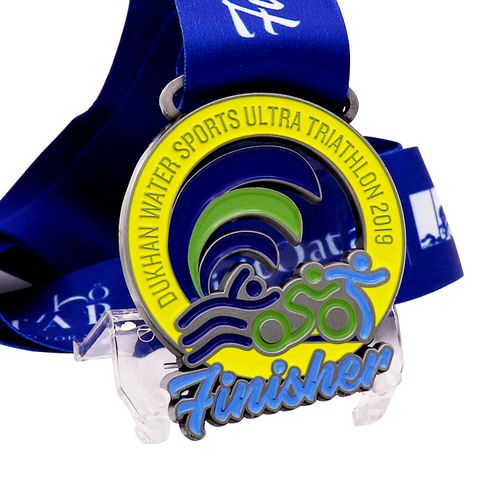 Manufacturer Customize Trophy Medal Custom Logo Sports Series Medal Engraving Enamel Swimming Carnival Souvenir Medal