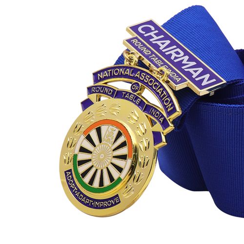 Medal Manufacturer Custom Personalized Honor Chairman Round Table Awards Metal 3d Race Medal