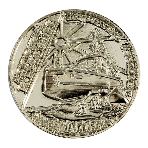 Wholesale Custom Coin Zinc Alloy Challenge Coin 3D 2D Souvenir Navigation Sailor Gift Promotion Giveaway Gift