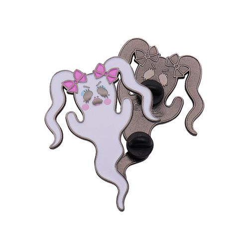 Divertida figura de dibujos animados de película, alfileres esmaltados, broche personalizado para mujeres, PIN para solapa para hombres, insignias, mochila, Pin de moda fantasma