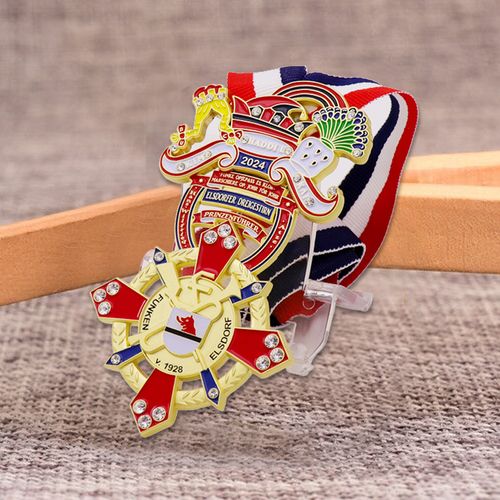 High Quality Manufacturer Wholesale Medal Custom Logo Engraving Paint Nobility Metal Soft Enamel Medal