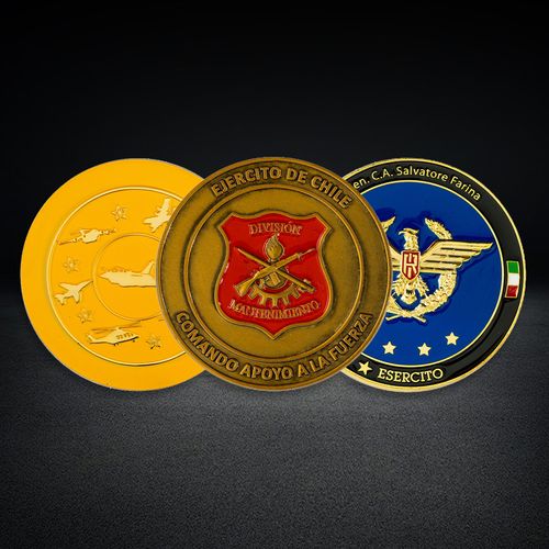 Custom Logo Soft Enamel Art Gift National Honor Souvenir Coin Commemorative Collections Customized Challenge Coin