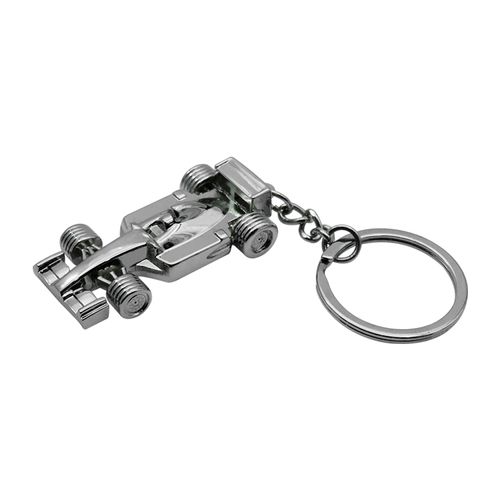 Custom Cheap Metal Keychain Manufacturers Wholesale Promotion Key Ring Souvenir Formula Car 3D Metal Logo Key Chain