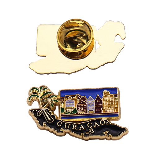 High Quality Design Custom Metal Enamel Pin Die Casting Engraving Gold Plating Cartoon Souvenir Brooch Lapel Pin