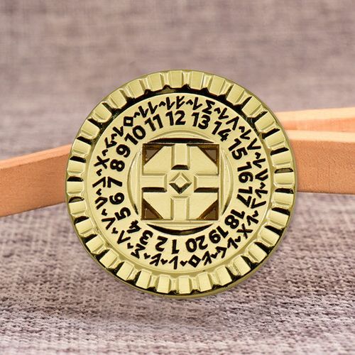 Wholesaler Free Custom Metal Challenge Coin Die Casting Logo Blank Engraving Gold Plating 3D Rare Souvenir Coin Collect