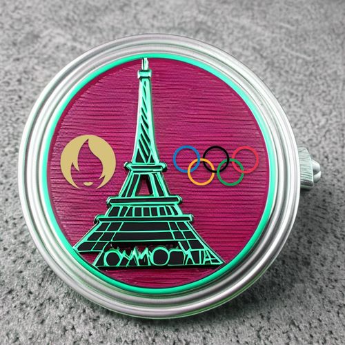 2024 Paris Olympics National Teams Lapel Exploring Custom Olympic Soft Enamel Pins