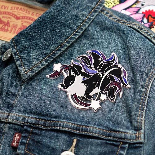 Barato Alta Qualidade Design Metal Artesanato Personalizado Esmalte Duro Pin Fundição Desenho Animado Animal Raposa Lembrança Roupas Lapela Pin