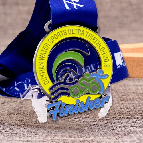 Manufacturer Customize Trophy Medal Custom Logo Sports Series Medal Engraving Enamel Swimming Carnival Souvenir Medal