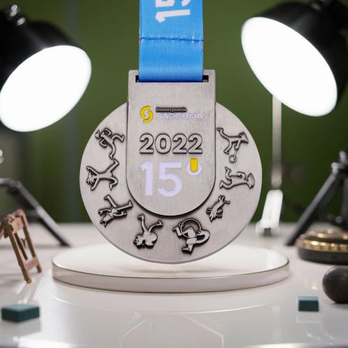 Wholesale Custom Sports Medals Award Metal Blank Medal And Trophies With Ribbon Soccer Swimming Basketball Running Game Medal