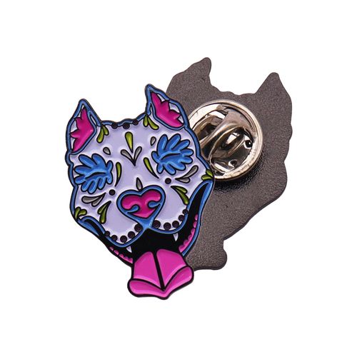 Dessin animé Anime chien émail broche bricolage Badge mignon broche sac à dos revers collier épingles dessin animé Fans cadeau