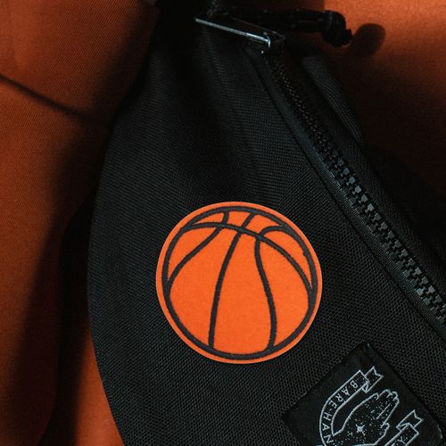 Aangepaste logo geweven patches veelkleurige sportapplicaties honkbal basketbal label badges strijk op geweven patch voor kleding