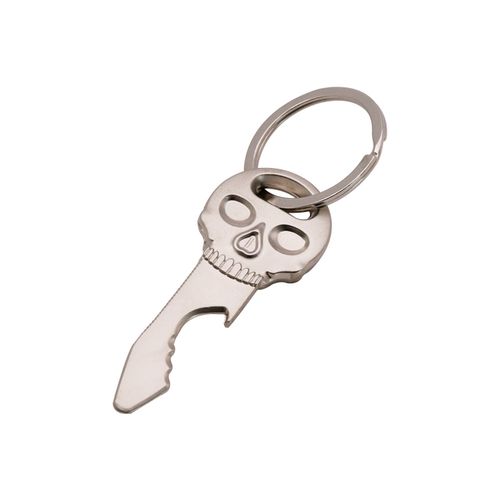 Manufacturer Design Custom logo Metal Key Chain Die Casting Silvering Plating Souvenir Bottle Opener Key Chain Send Friend