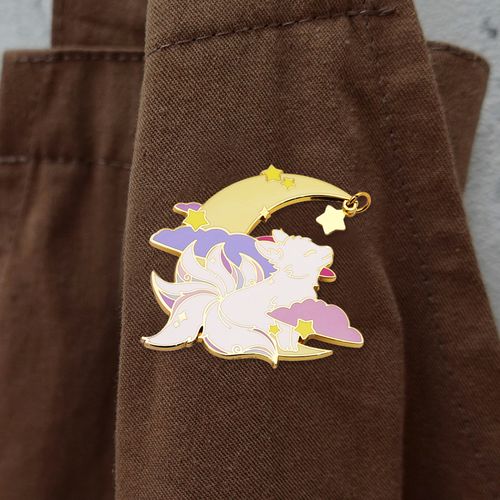 Acho que você gosta de design personalizado de metal esmalte pin logotipo personalizado desenho animado Japão anime animal de estimação esmalte duro pin enviar amigo broche lapela pin