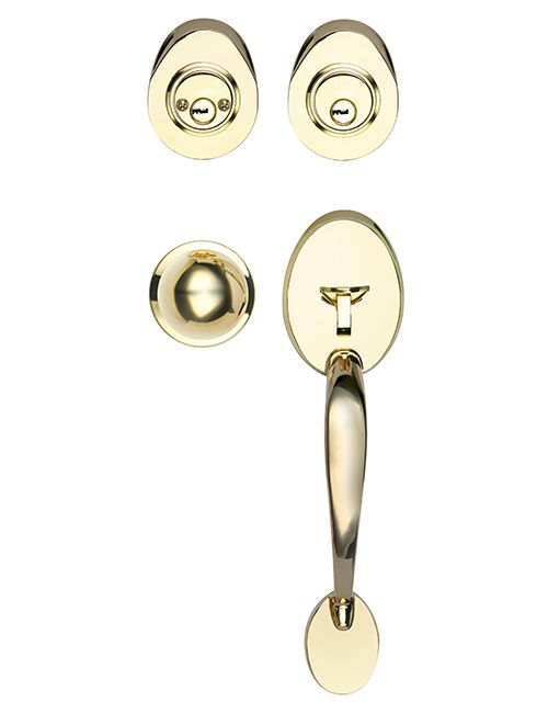 Kaiying Hardware Oem Single Cylinder Single Handle Handleset with Inner Knob Featuring Mechanical Bruched Satin Nickel