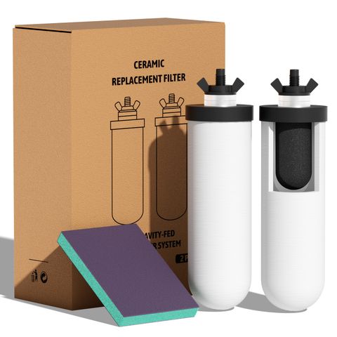 Purewell - K Series - Ceramic Water Filter Elements for Gravity-fed Water Filter System
