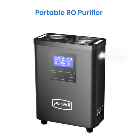 📅 Pre-selling - Portable RO Purifier, 0.0001 Micron, Remove ≥ 99.9999%  Virus, Bacterias, Fluoride, Microplastic, Reduce TDS