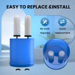 2-25 Gallons Gravity Water Filter System with 7-Inch Ceramic Water Filters Product Detail-3