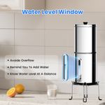 K Series - 10 Gallon Compact 304 Stainless Steel Gravity With Window Product Detail-3