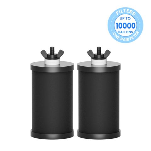 Purewell - K Series - Upgraded Replacement Black Carbon Water Filter Elements 2387 - 2 pcs / 4 pcs / 6 pcs / 8 pcs