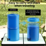 2-25 Gallons Gravity Water Filter System with 7-Inch Ceramic Water Filters Product Detail-2