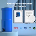 2-25 Gallons Gravity Water Filter System with 7-Inch Ceramic Water Filters Product Detail-4