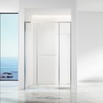 FUSA Shower Single Pivot Shower Door with 8mm Glass VL-P131 