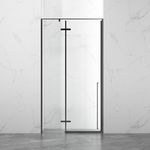 FUSA Shower Alcove Hinge Swing Shower Door with 8mm Glass VN-H121