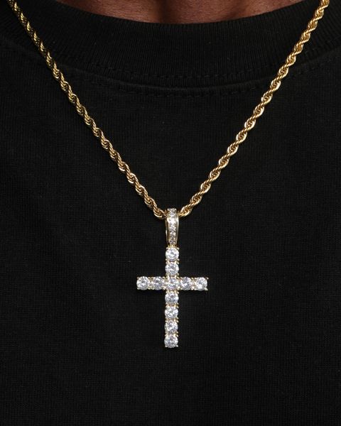 CROSS PIECE PENDANT - GOLD