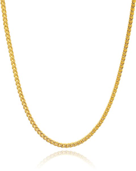 CLEAN FRANCO CHAIN - 3MM 18K GOLD