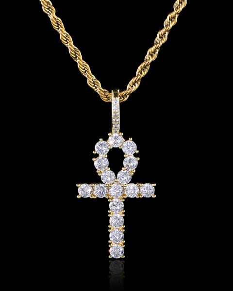 ANKH PIECE PENDANT - GOLD