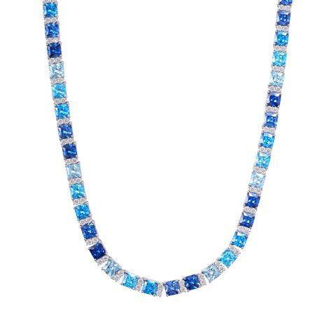 S925 OCEAN DRIP MOISSANITE NECKLACE