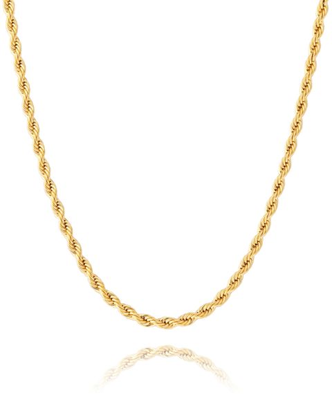 CLEAN ROPE CHAIN - 3MM 18K GOLD