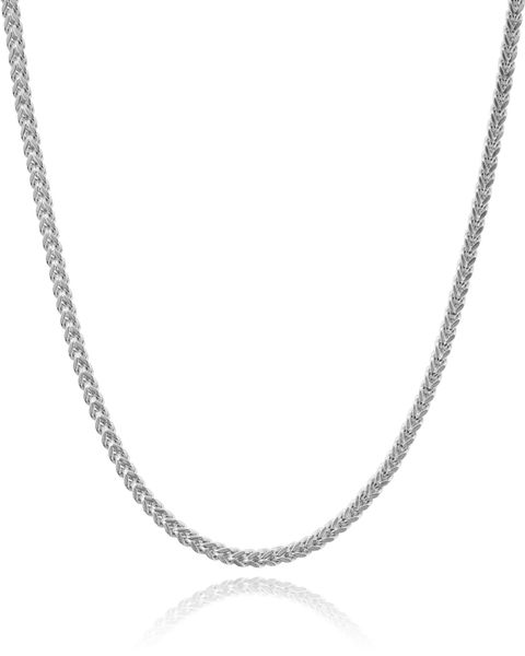 CLEAN FRANCO CHAIN - 3MM WHITE GOLD