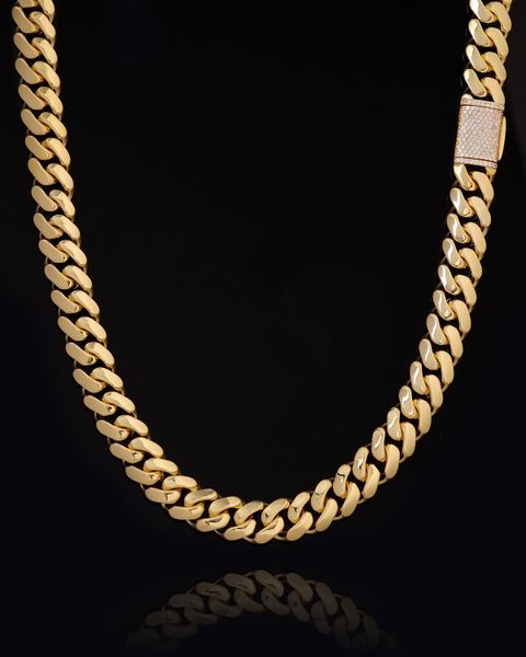 MIAMI CUBAN LINK CHAIN - 12MM GOLD